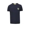 Valentino Garavani Logo-embroidered Cotton T-shirt In Blue