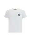 Valentino Cotton T-shirt With Vg Patch In White