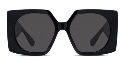 Valentino Garavani Vg0002s Shiny Black In Multi