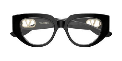 Valentino Garavani Vg0004o 001 Women's Glasses  Size 52 - Free Lenses - Blue Light Block Available In Black