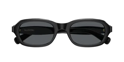 Valentino Vg0010s 001 Women's Sunglasses  Size 51 In Black