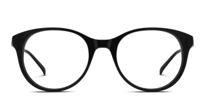 Valentino Garavani Black Black Transparent Acetate Glasses