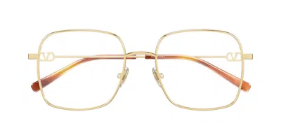 Valentino Garavani Vg0030o 002 Women's Glasses  Size 53 - Free Lenses - Blue Light Block Available In Gold