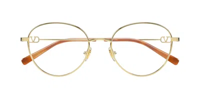 Valentino Garavani Vg0031o 002 Women's Glasses  Size 52 - Free Lenses - Blue Light Block Available In Gold