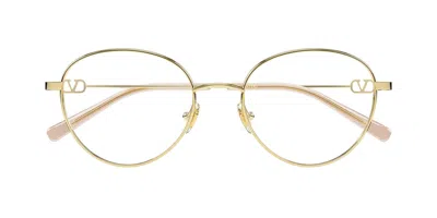 Valentino Garavani Vg0031o 003 Women's Glasses  Size 52 - Free Lenses - Blue Light Block Available In Gold