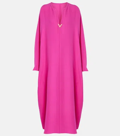 Valentino Vgold Cady Couture Kaftan In Pink