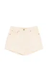 Valentino Garavani Vgold Shorts Bermuda And Short Beige In White