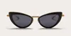Valentino Viii - Rose Gold / Black Sunglasses