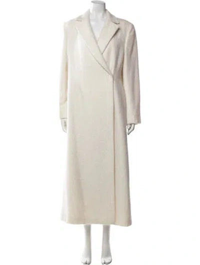 Pre-owned Valentino Vintage 1980's Coat In Neutrals