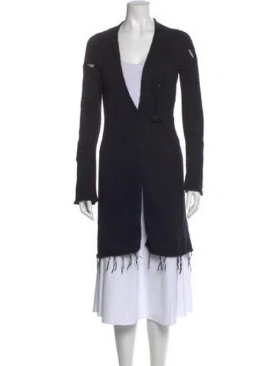 Pre-owned Valentino Vintage 1980's Sweater In Black
