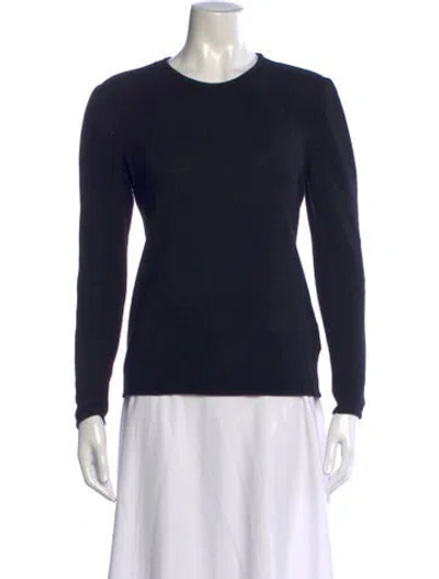 Pre-owned Valentino Vintage 1980's Sweater In Black