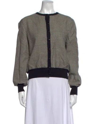 Pre-owned Valentino Vintage 1980's Sweater In Black