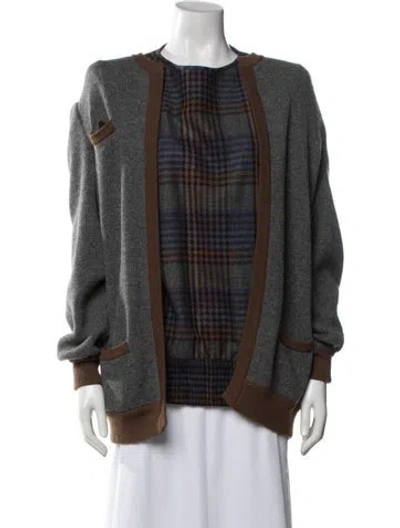 Pre-owned Valentino Vintage 1980's Sweater In Blue
