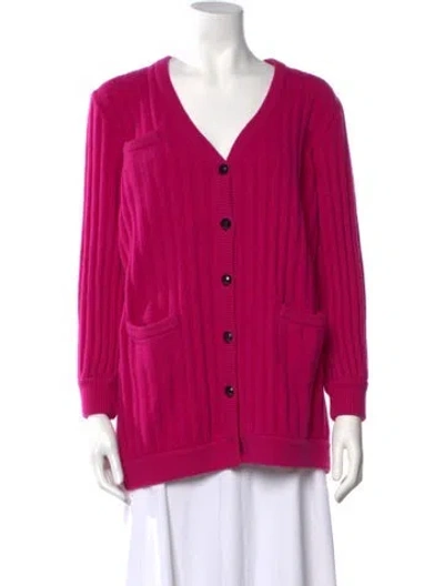 Pre-owned Valentino Vintage 1980's Sweater In Pink