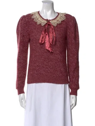 Pre-owned Valentino Vintage 1980's Sweater In Pink