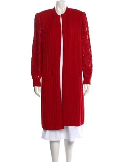 Pre-owned Valentino Vintage 1980's Sweater In Red