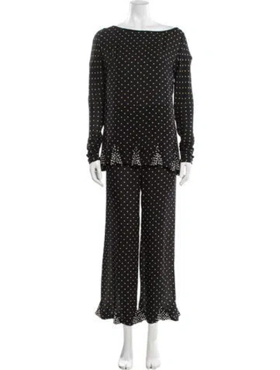 Pre-owned Valentino Vintage 1990's Pant Set