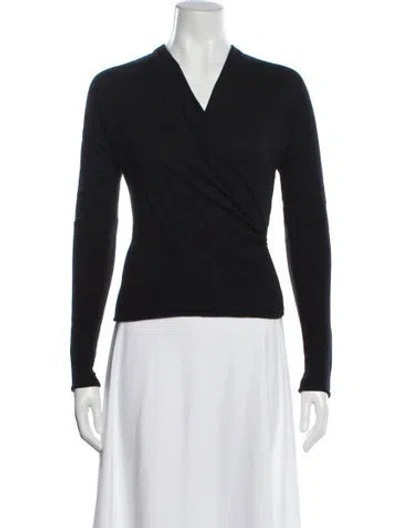 Pre-owned Valentino Vintage 1990's Sweater In Black