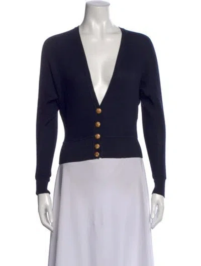 Pre-owned Valentino Vintage 1990's Sweater In Blue