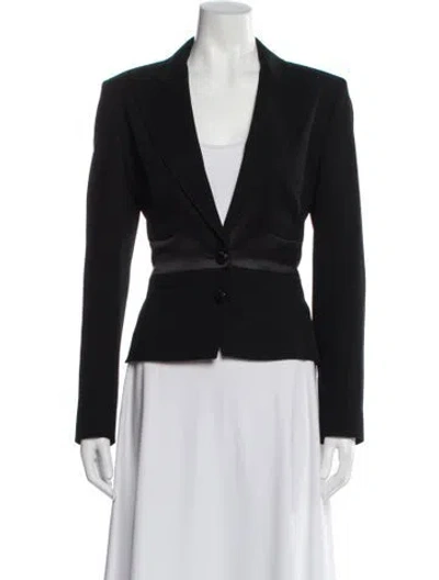 Pre-owned Valentino Vintage 2000's Blazer In Black