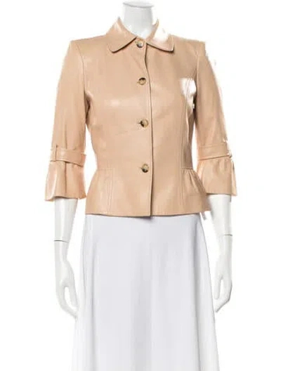 Pre-owned Valentino Vintage 2000's Blazer In Neutral