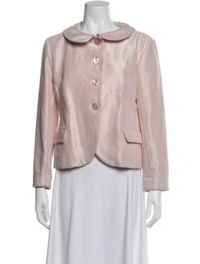 Pre-owned Valentino Vintage 2000's Blazer In Pink