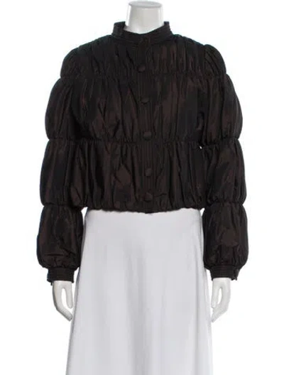 Pre-owned Valentino Vintage 2000's Jacket In Brown