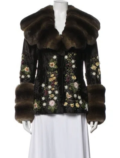 Pre-owned Valentino Vintage 2000's Jacket In Brown