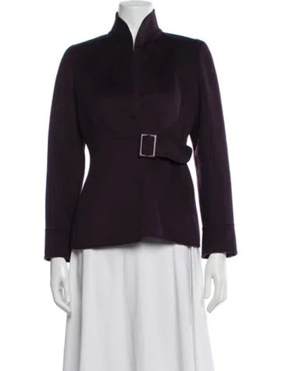 Pre-owned Valentino Vintage 2000's Jacket In Purple