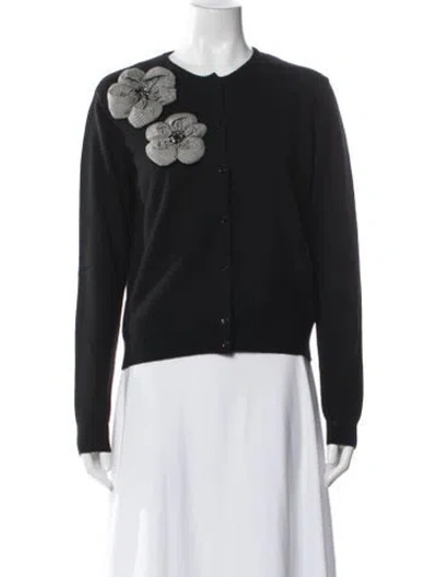 Pre-owned Valentino Vintage 2000's Sweater In Black