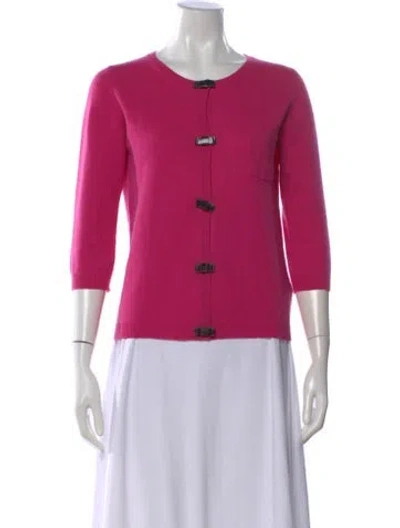 Pre-owned Valentino Vintage 2000's Sweater In Pink