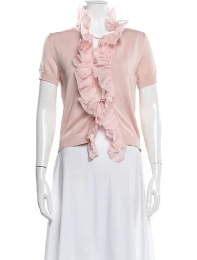 Pre-owned Valentino Vintage 2000's Sweater In Pink