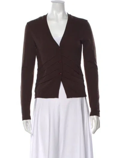 Pre-owned Valentino Vintage 2003 Sweater In Brown