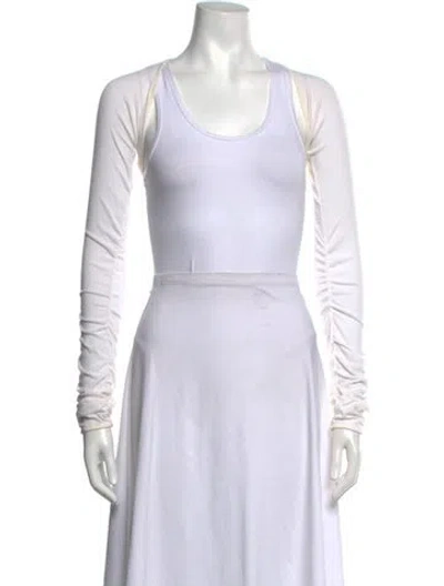 Pre-owned Valentino Vintage 2004 Sweater In White