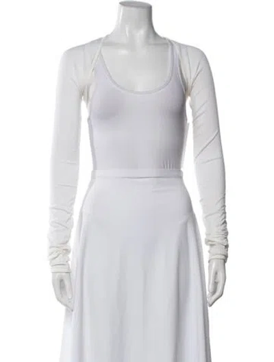Pre-owned Valentino Vintage 2004 Sweater In White