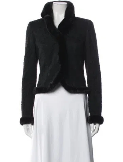 Pre-owned Valentino Vintage 2005 Jacket In Black