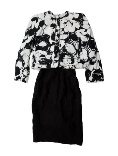 Pre-owned Valentino Vintage Boutique Dress Set In Multi