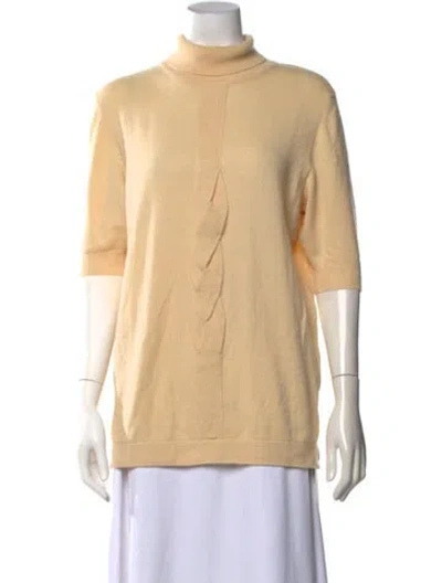 Pre-owned Valentino Vintage Cashmere Sweater In Neutrals