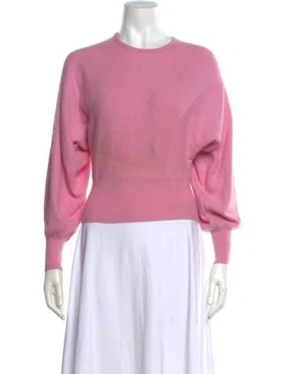 Pre-owned Valentino Vintage Crew Neck Sweater In Pink