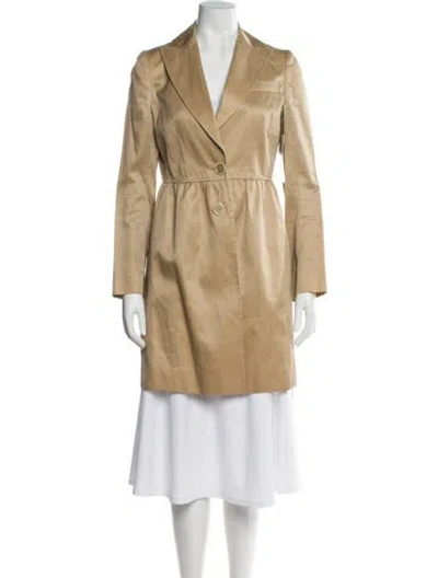 Pre-owned Valentino Vintage Jacket In Brown