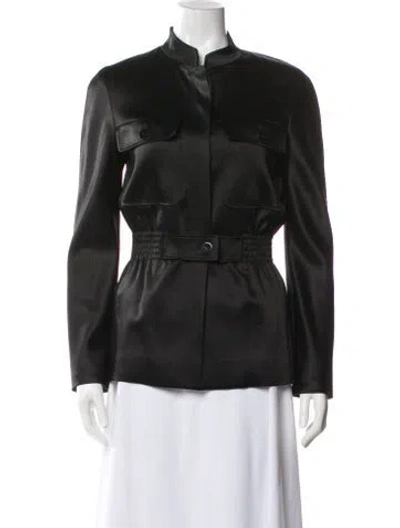 Pre-owned Valentino Vintage Late 1980's - Early 1990's Jacket In Gray