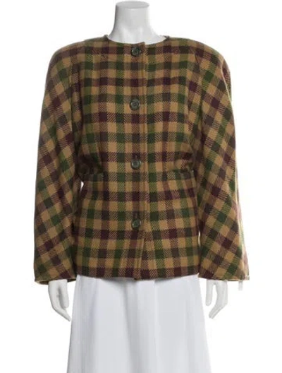 Pre-owned Valentino Vintage Late 1980's - Early 1990's Poncho In Multi