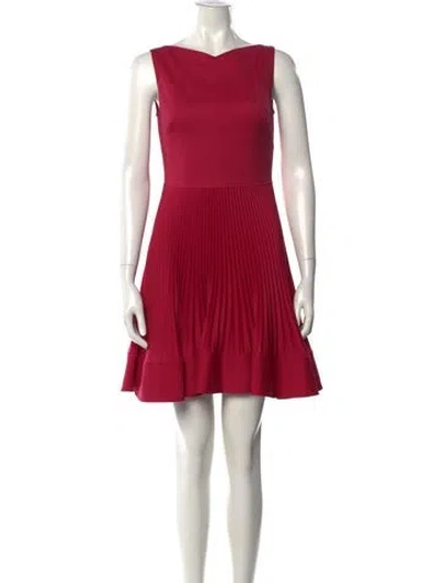 Pre-owned Valentino Vintage Mini Dress In Pink