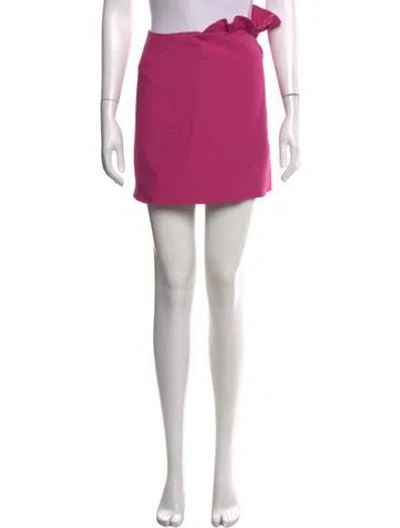 Pre-owned Valentino Vintage Mini Skirt In Pink