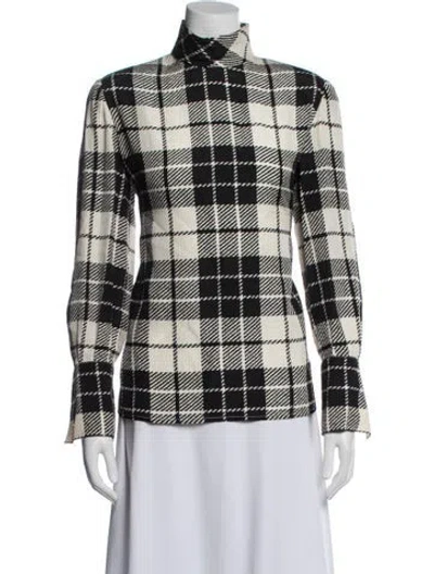 Pre-owned Valentino Vintage Miss V Top In Multi