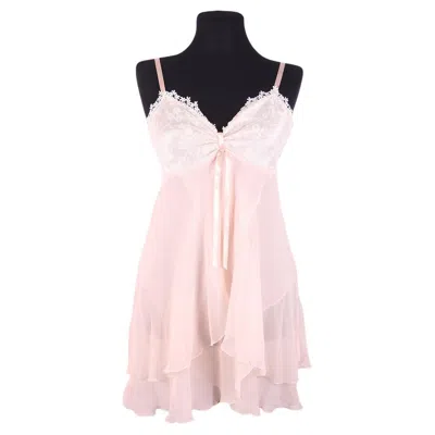 Pre-owned Valentino Vintage Nightgown Top In Pink