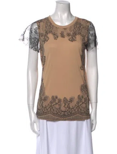 Pre-owned Valentino Vintage T-shirt Couture Top