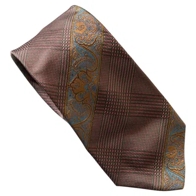 Pre-owned Valentino Garavani Vintage Valentino All-silk Tie In Black