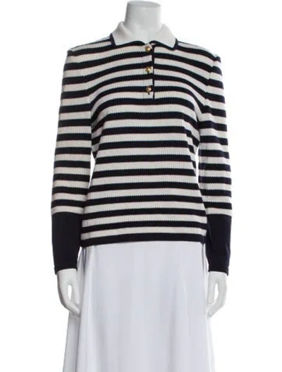 Pre-owned Valentino Vintage Wool Sweater In Neutral