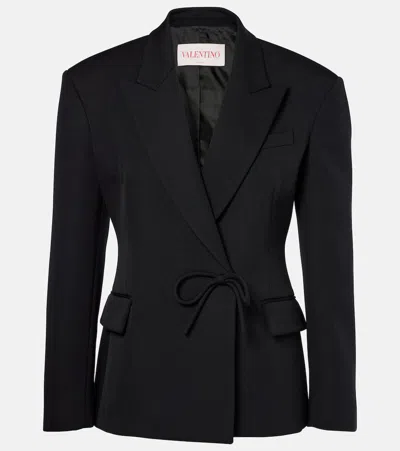 Valentino Black Wool Blazer